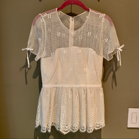 Luba by Hannah Payne Lace Overlay Top - Picture 3 of 7